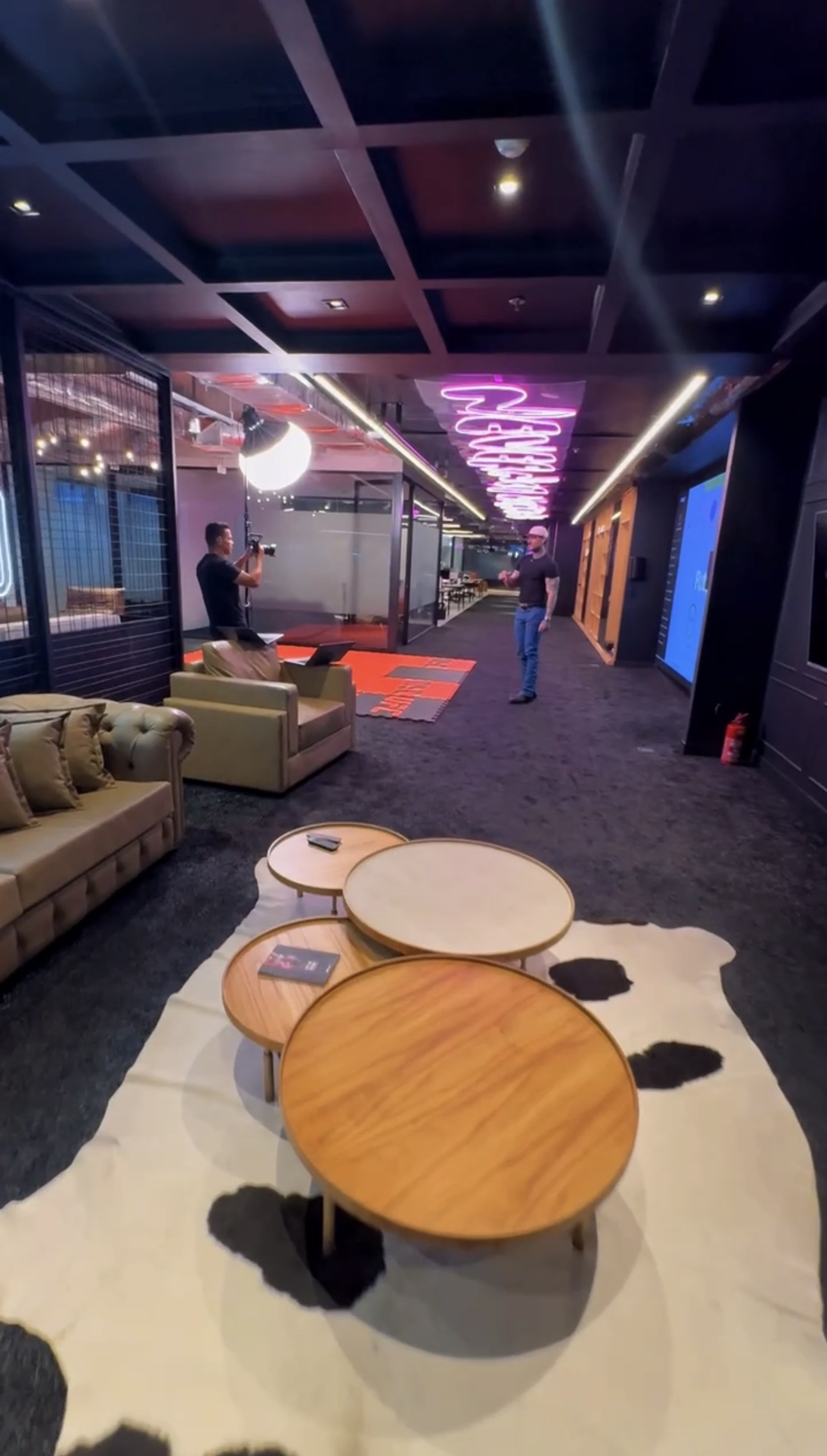 Lounge do escritório Futury